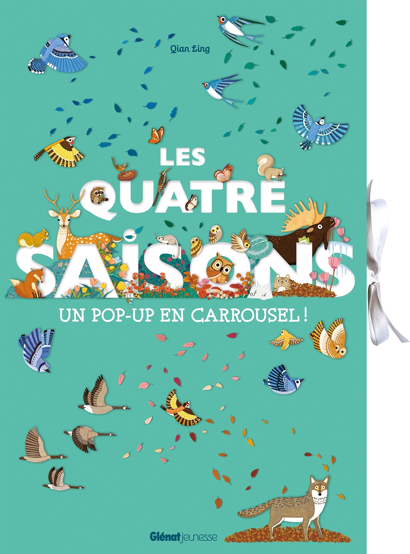 Les quatre saisons: un pop-up en carrousel!