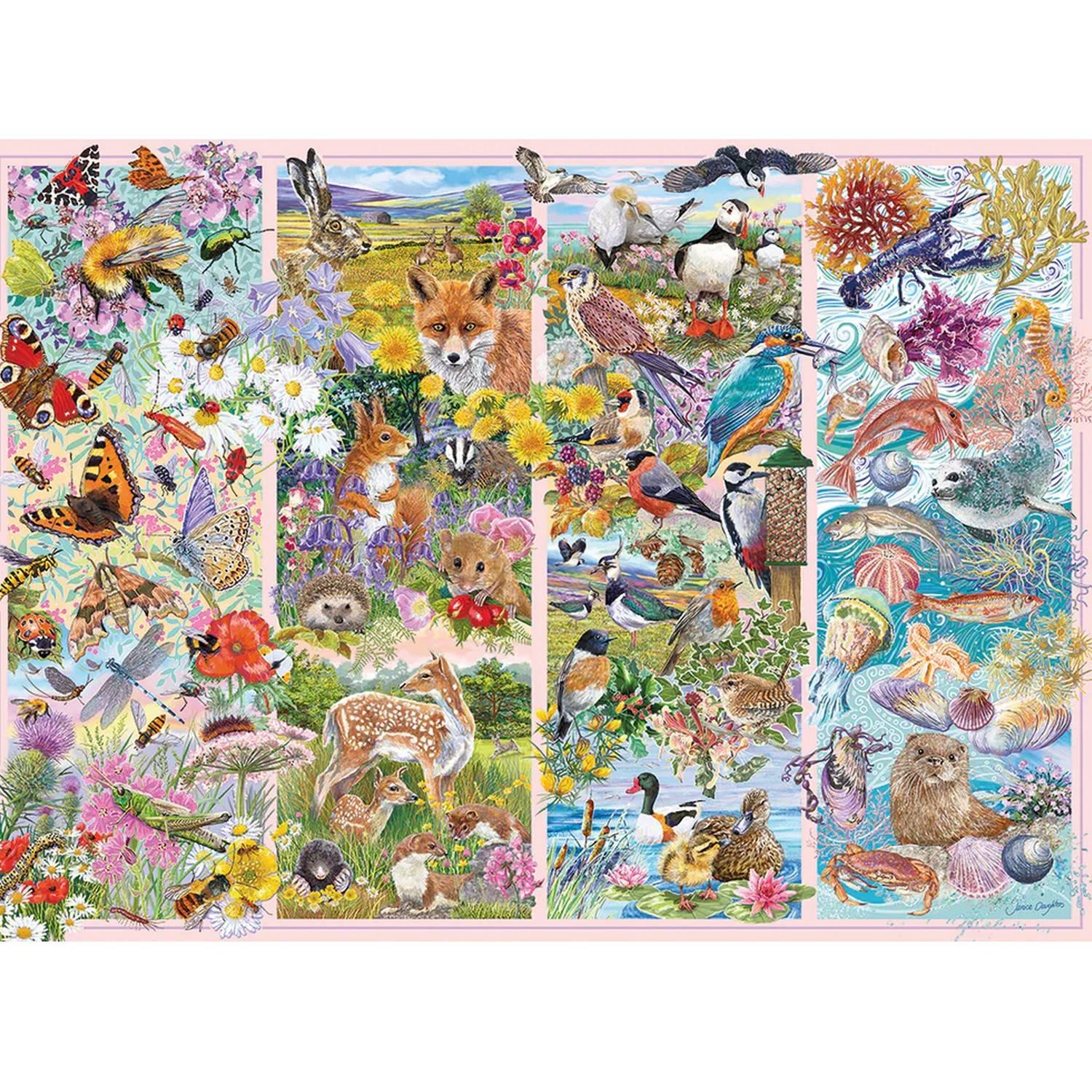 Gibsons Curious Creatures Jeu De Puzzle 1000 Pièce(s)