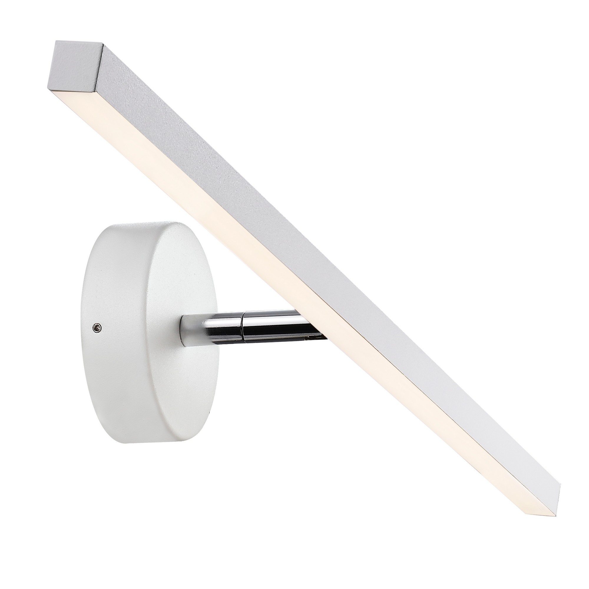 Applique Murale Ip S13 60 Métal Blanc, H. 9 - Ip44 - Ledmodule / Nordlux Intérieur