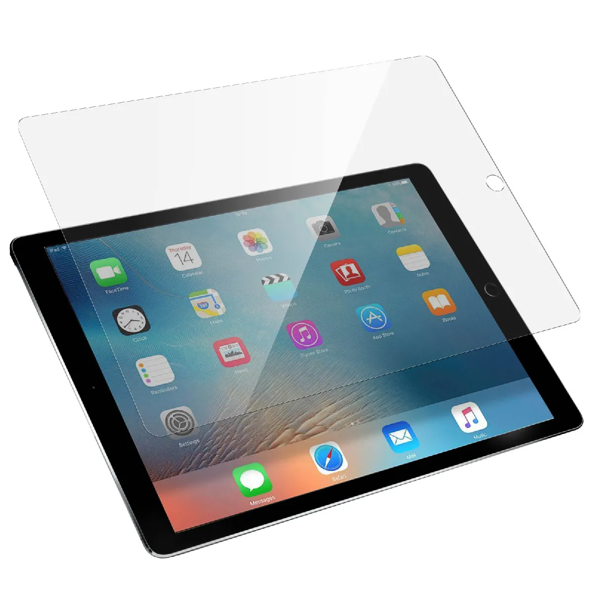 Film Écran Avizar Ipad Pro 12.9 Verre Trempé 9h Transparent