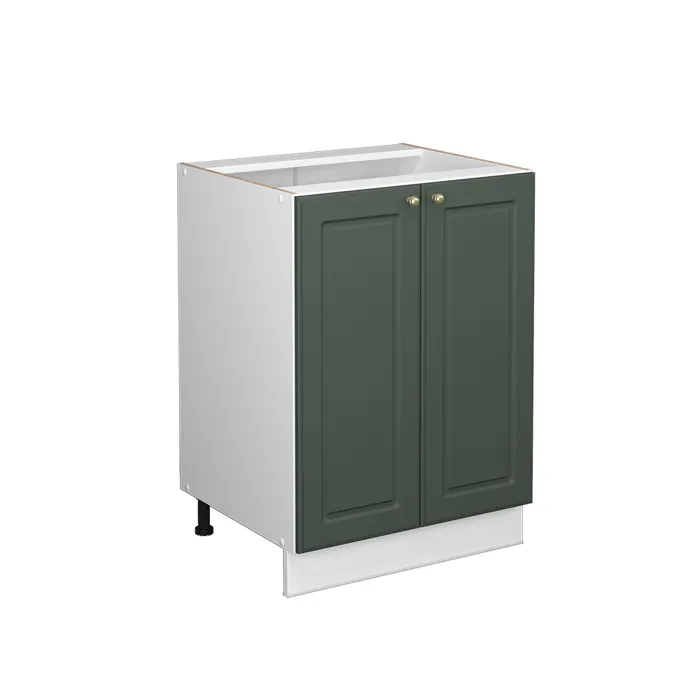 Vicco Meuble bas de cuisine Vert Or Campagne 60cm sans PT