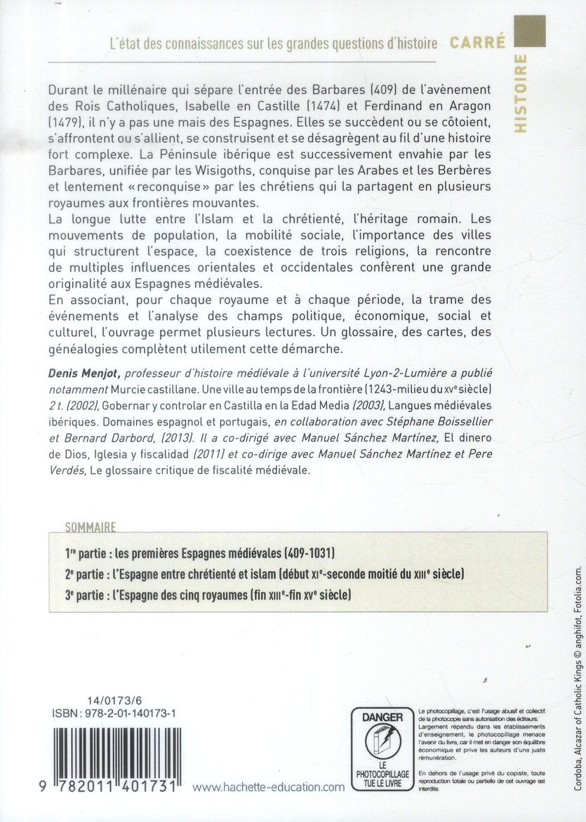 Les Espagnes médiévales: 409-1474