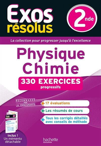 Physique chimie 2de: 330 exercices progressifs