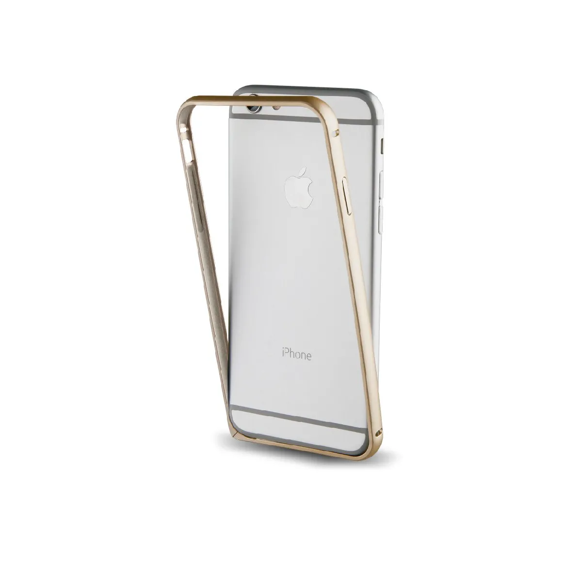Bumper Or + Film Protecteur Arriere Pour Apple Iphone 7 Plus - Neuf