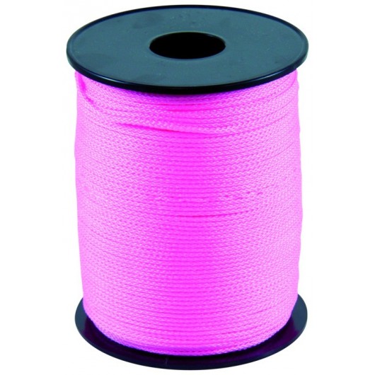 Taliaplast - Cordeau Tressé Polypropylène Fluo 200 M, Ø 1,5 Mm