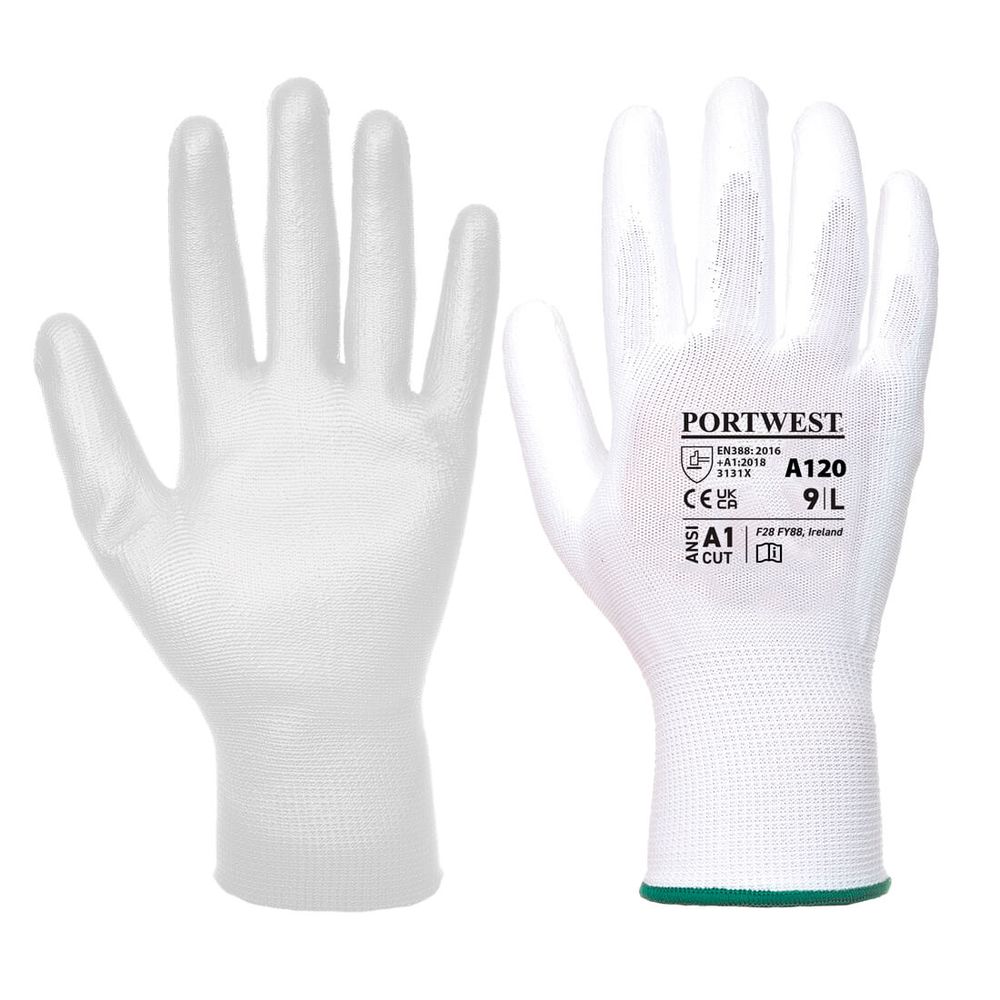 Gant Enduit Pu Couleur: Blanc Taille Xl - Portwest