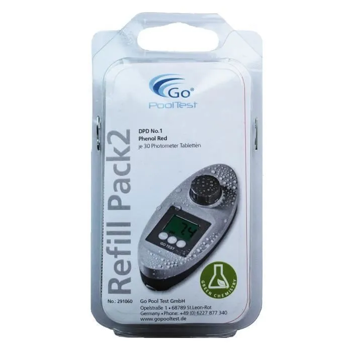 Set De Recharge N°2 Pour Photomètre Électronique Pooltestx1