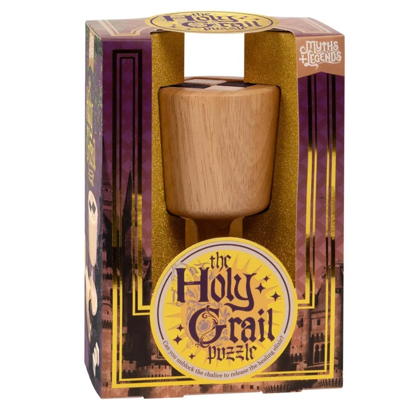 Puzzle Myths And Legends Holy Grail - Jeu Éducatif En Carton