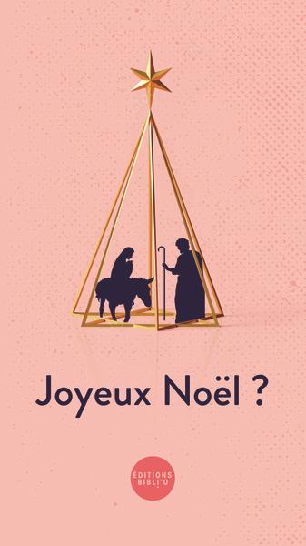 Joyeux Noël... simple formule ou message d'espérance?