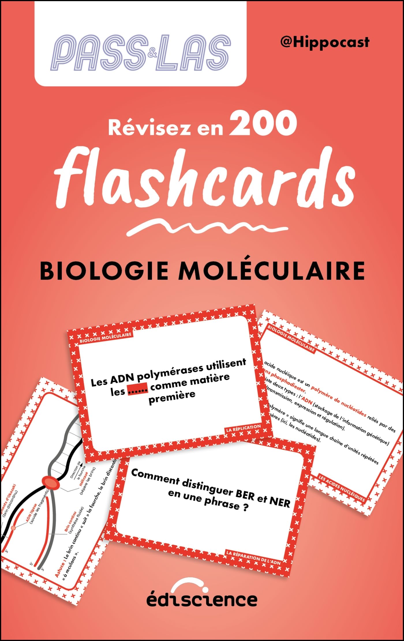 PASS & LAS - BIologie moléculaire - Révisez en 200 flashcards