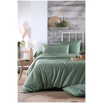 Housse De Couette En Percale De Coton Uni Elysée