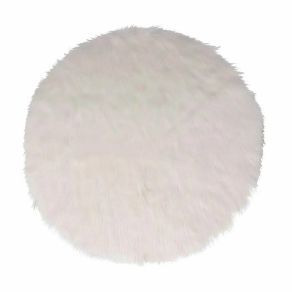 Tapis De Sapin Effet Fourrure Banc D90cm - Feeric Lights & Christmas