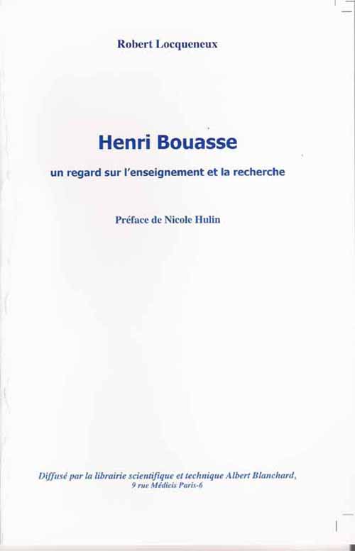 Henri bouasse - un regard sur l'enseignement et la recherche