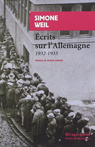 Écrits sur l'Allemagne (1932-1933)