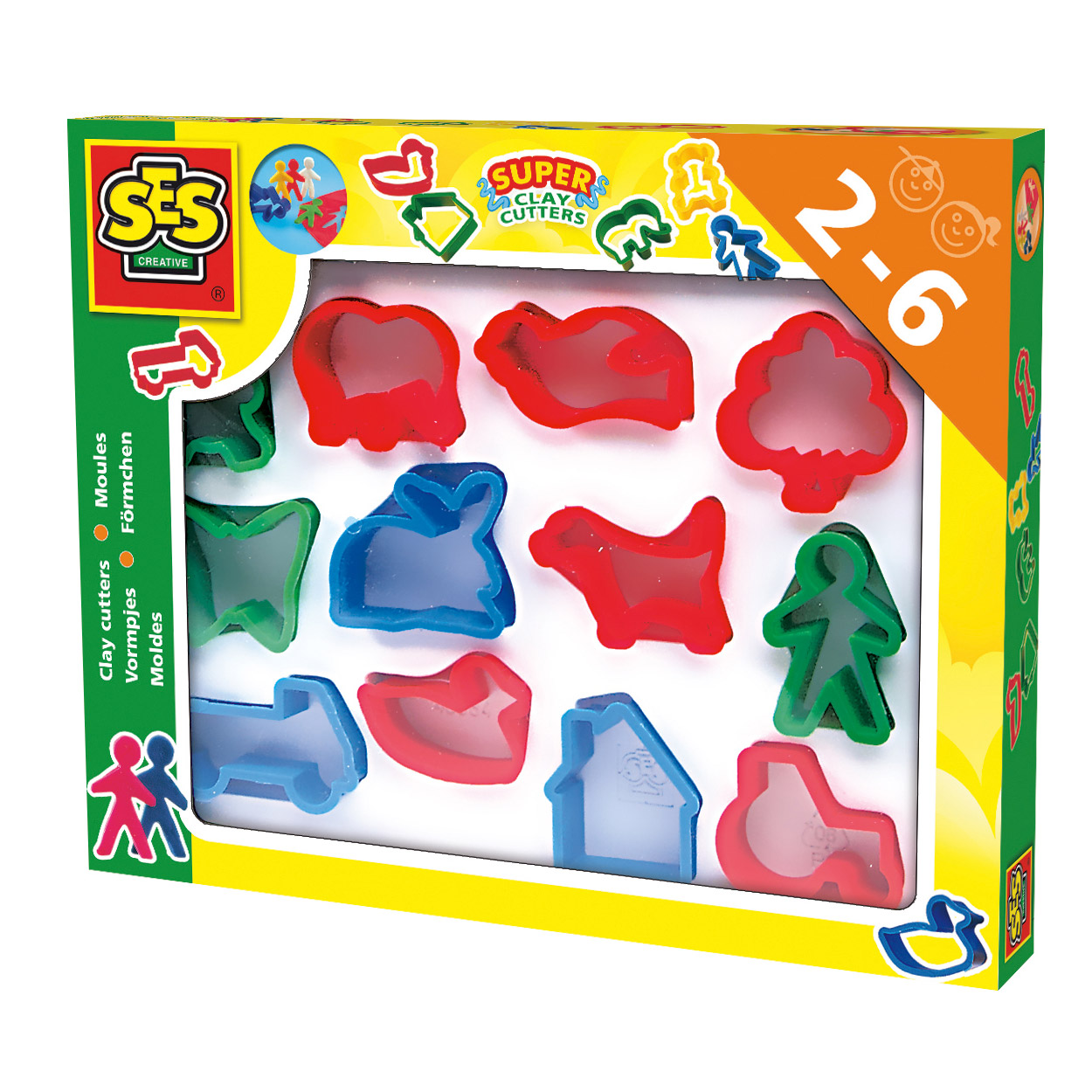 Ses Creative Lot De 12 Accessoires Pour Modelage