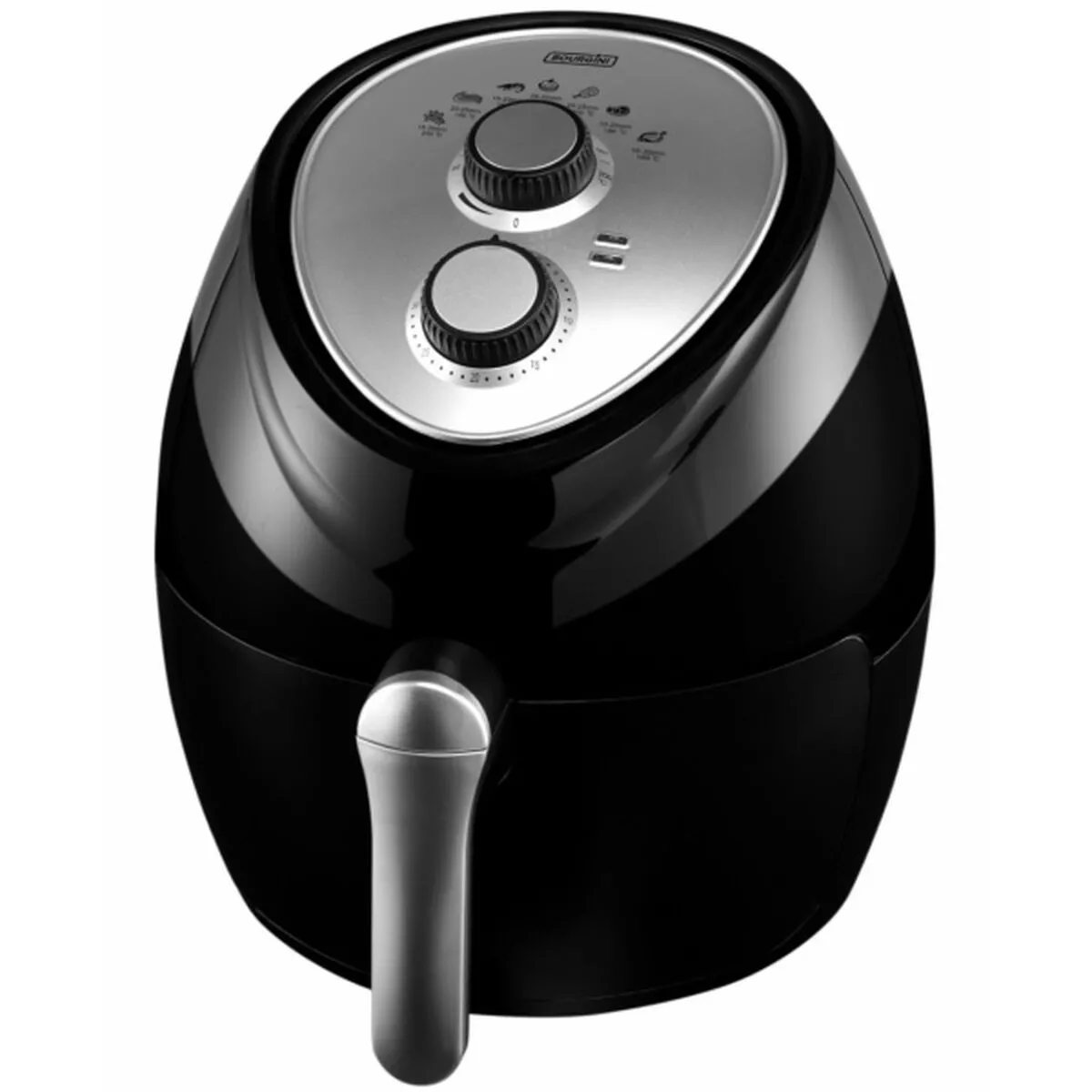 Bourgini Comfort Unique 2,5 L Autonome 1300 W Friteuse Noir