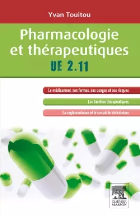 Pharmacologie et thérapeutiques, UE 2.11 - Yvan Touitou