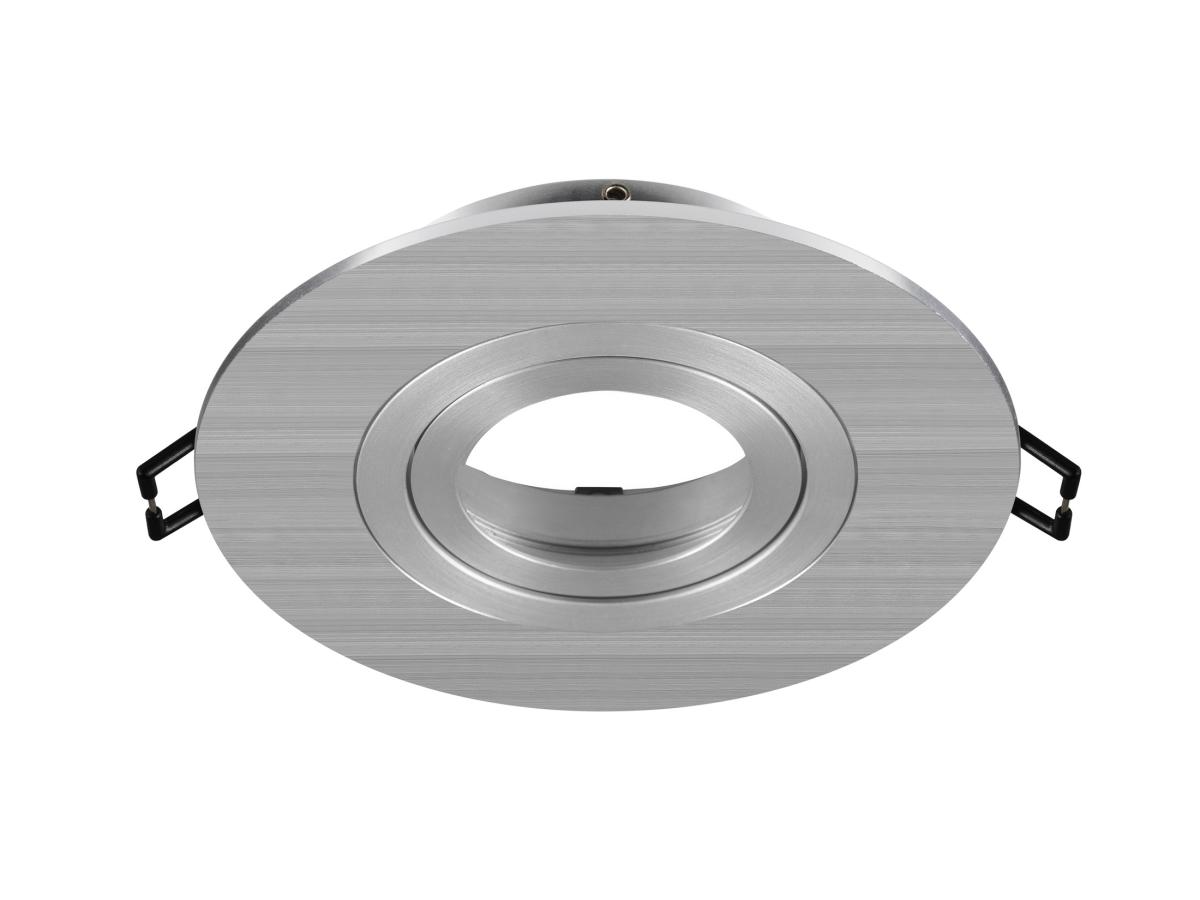 Collerette Spot Encastré New Tria® 75 Xl Intérieur Rond Orientable Alu - Slv - 1007632