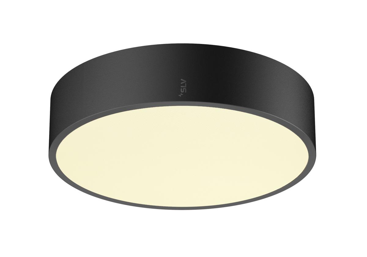 Applique Et Plafonnier Medo® Pro 30 Intérieur Rond Noir Led 10w Ugr <19 - Slv - 1007284
