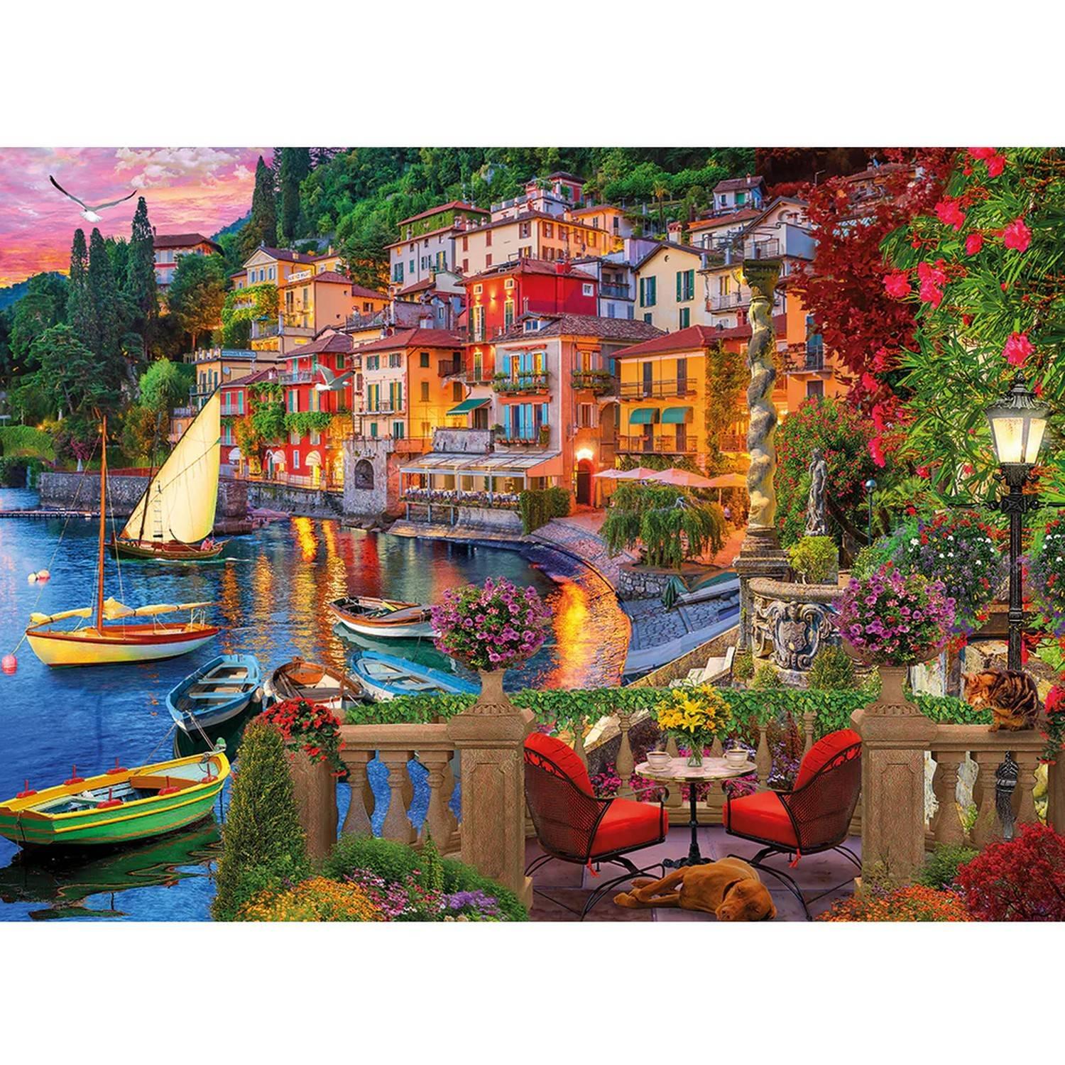 Gibsons Lake Como Jeu De Puzzle 1000 Pièce(s)