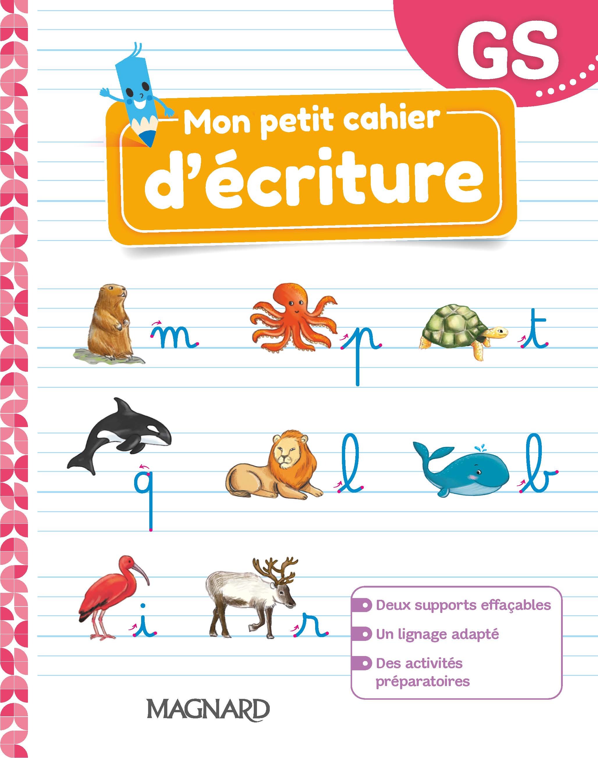 Mon petit cahier d?écriture: GS - cahier (édition 2021)