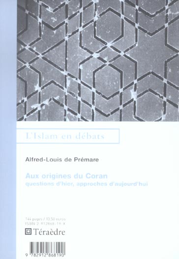 Aux origines du Coran