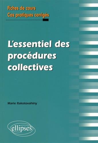 L'essentiel des procédures collectives