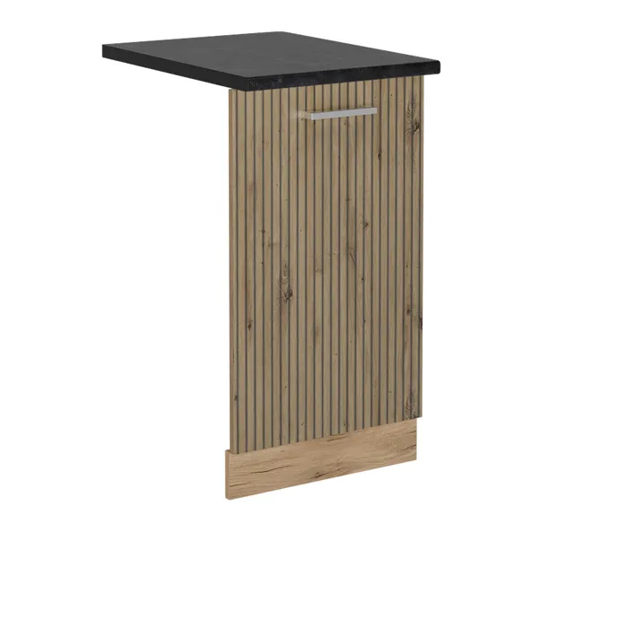 Vicco Panneau de lave-vaisselle Chêne Artisan 45cm, PT Anthracite