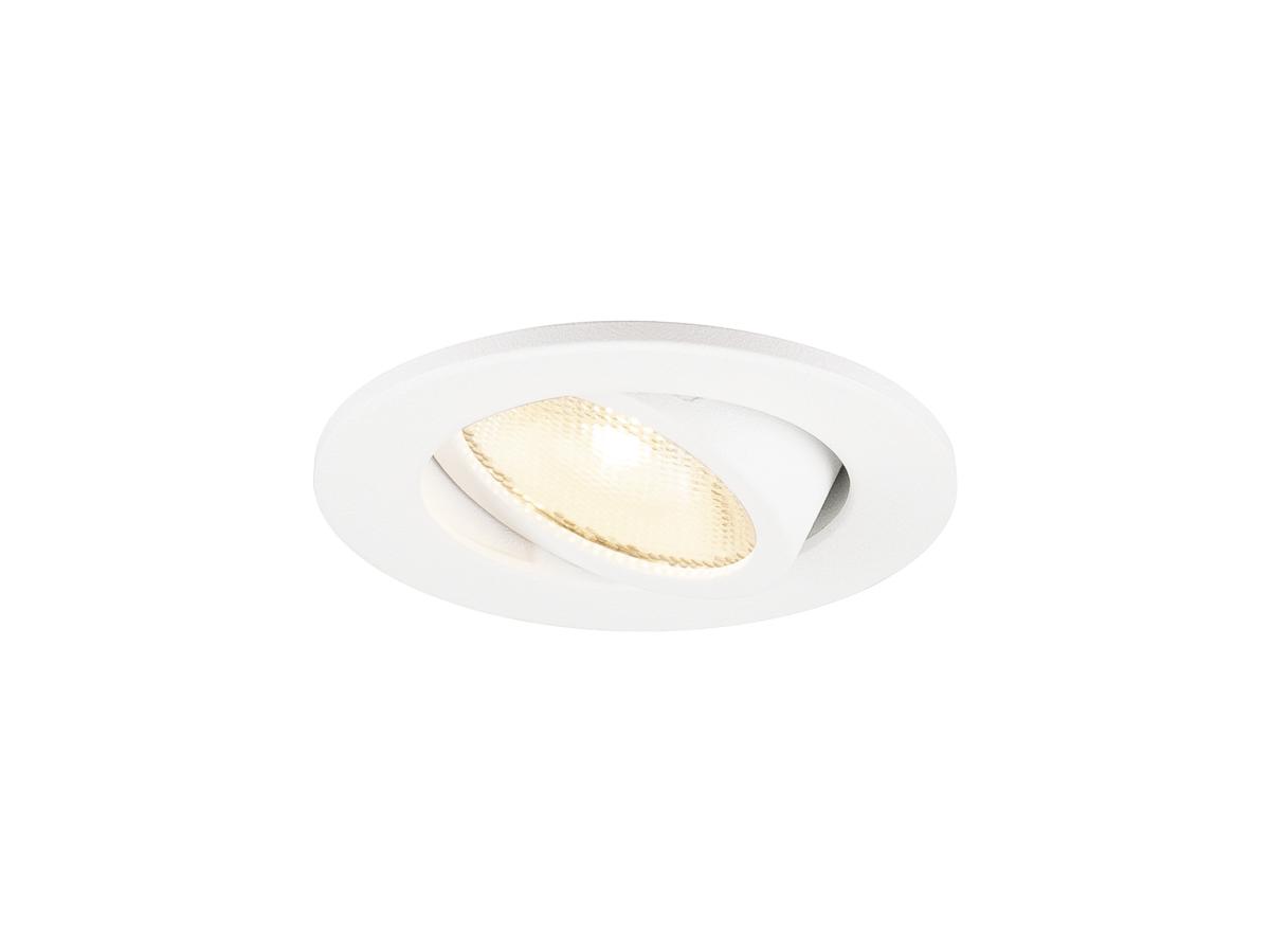Spot Encastré New Tria® 45 Intérieur Simple Rond Led 3000k 24° 4w Blanc - Slv - 1009004