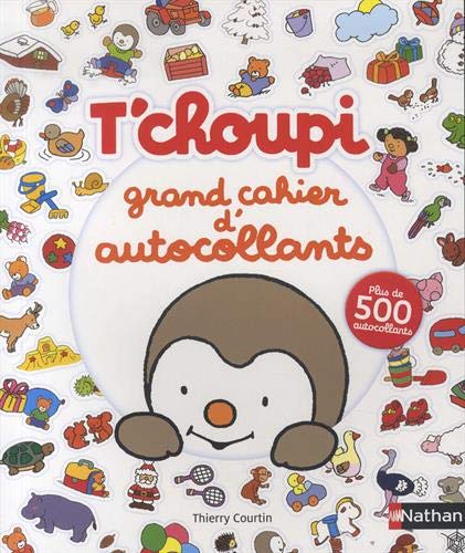 T'choupi: grand cahier d'autocollants