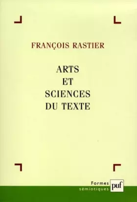 Arts et sciences du texte