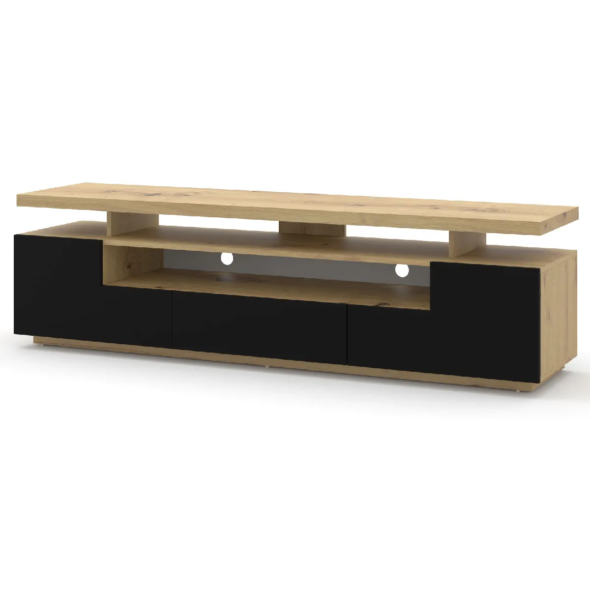 Meuble Tv Bim Furniture Eva 180 X 42 X 51 Cm Multicolore Mdf