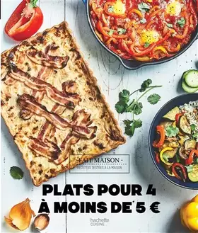 Plats pour 4 à moins de 5 euros - Sophie Dupuis-Gaulier