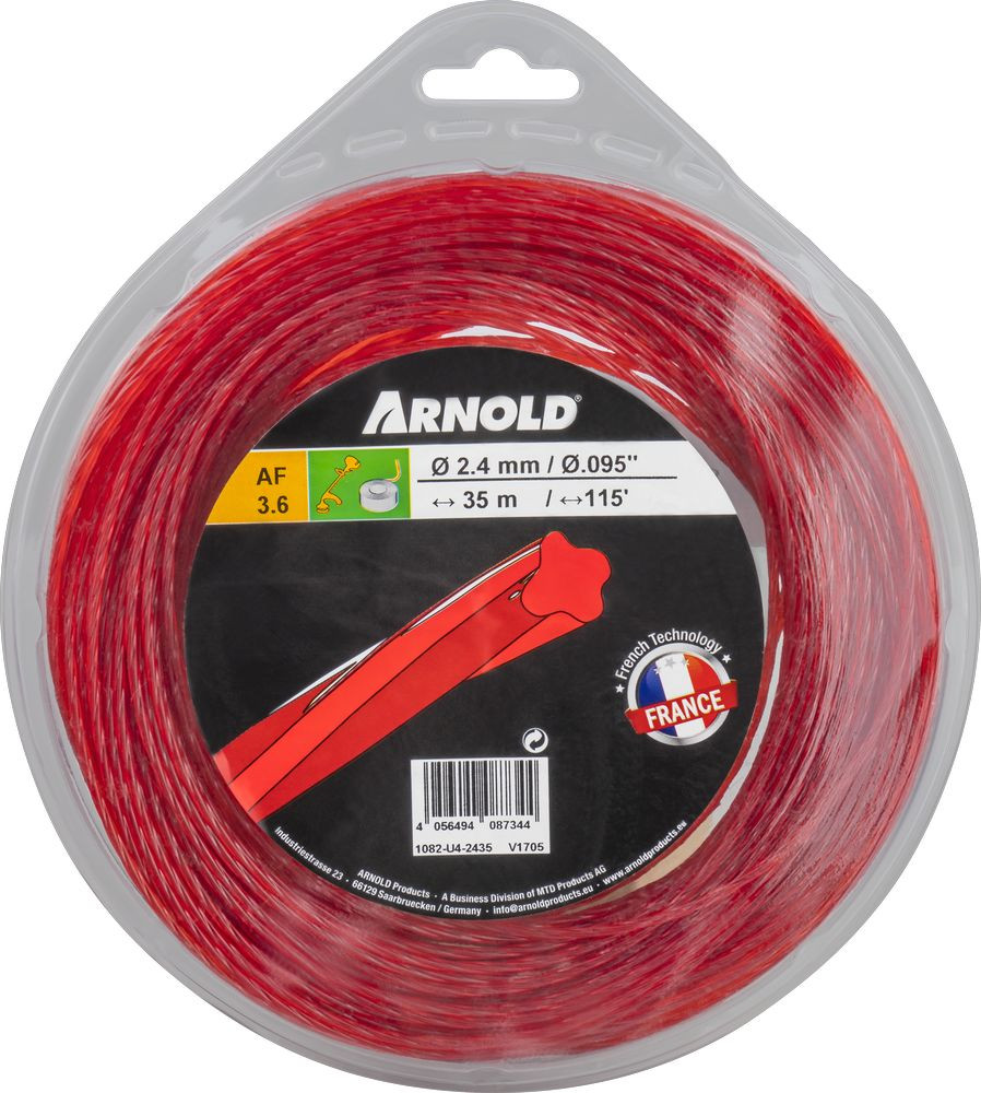 Fil Nylon Arnold Torsadé 35 M X 2,40 Mm.