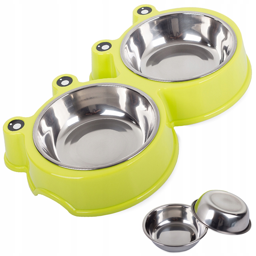 Gamelle Pour Chien Frog Bowl 576 Verte (36) Gaba