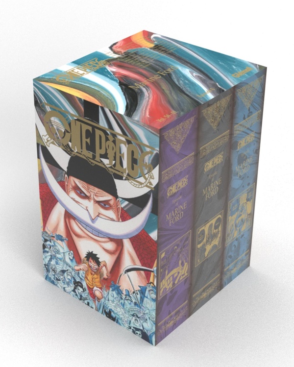 One Piece: coffret vide Marine Ford: tomes 54 à 61