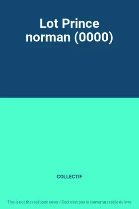 Lot Prince Norman de Tezuka
