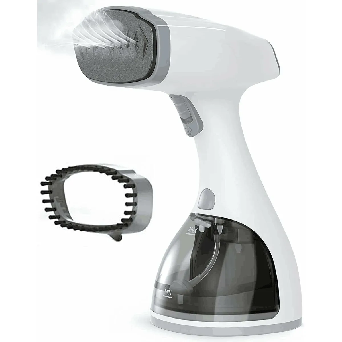 Défroisseur Vapeur de 350 ml 2000W gris blanc