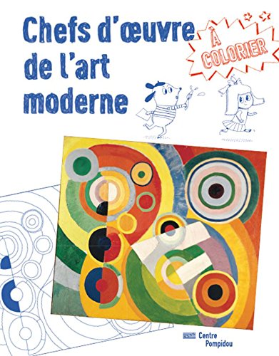 Chefs d'oeuvre de l'art moderne à colorier
