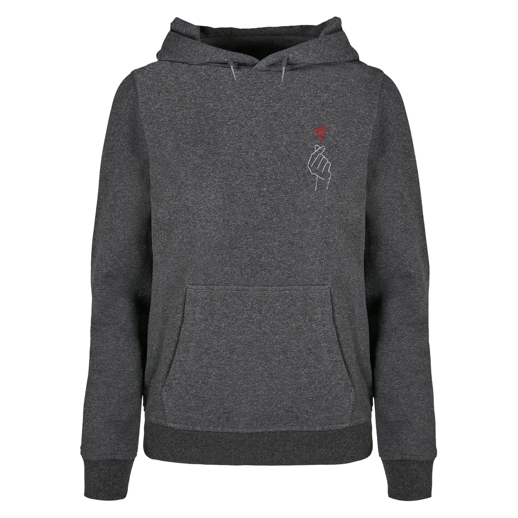 Sweatshirt à capuche femme Merchcode K Heart