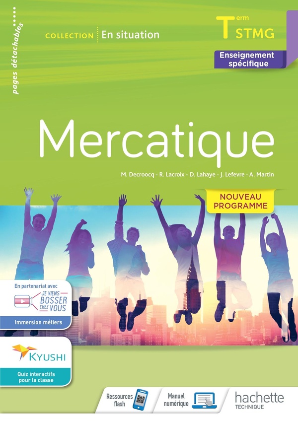 Mercatique terminale STMG, enseignement spécifique: nouveau programme