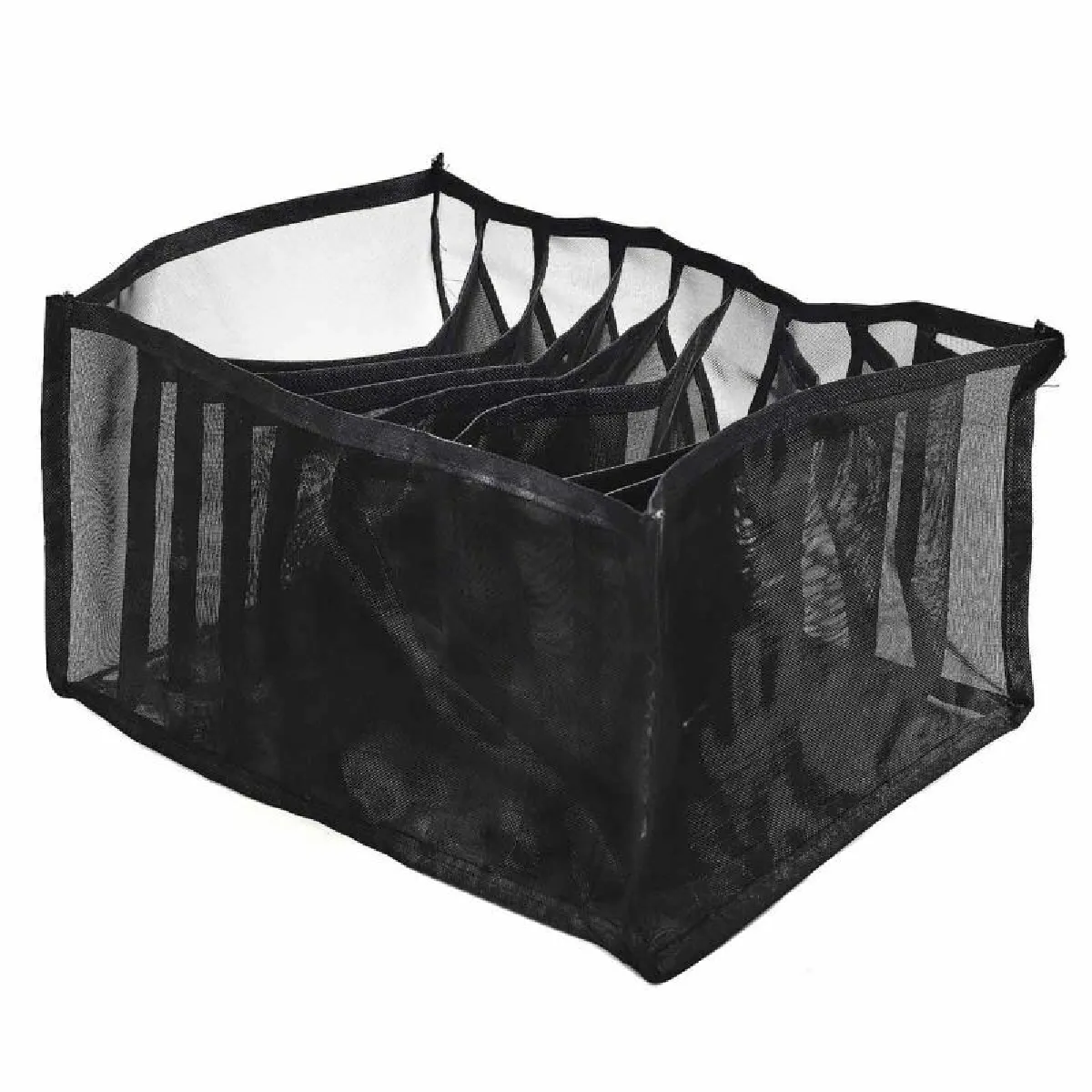 Boîte De Rangement - Je Cherche Une Idee - 9 Compartiments - Noir