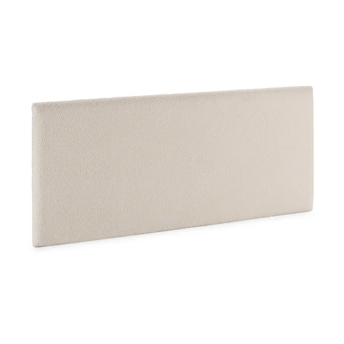 Tête De Lit Niebla 150x60 Cm Imitation Tissu Mouton Beige