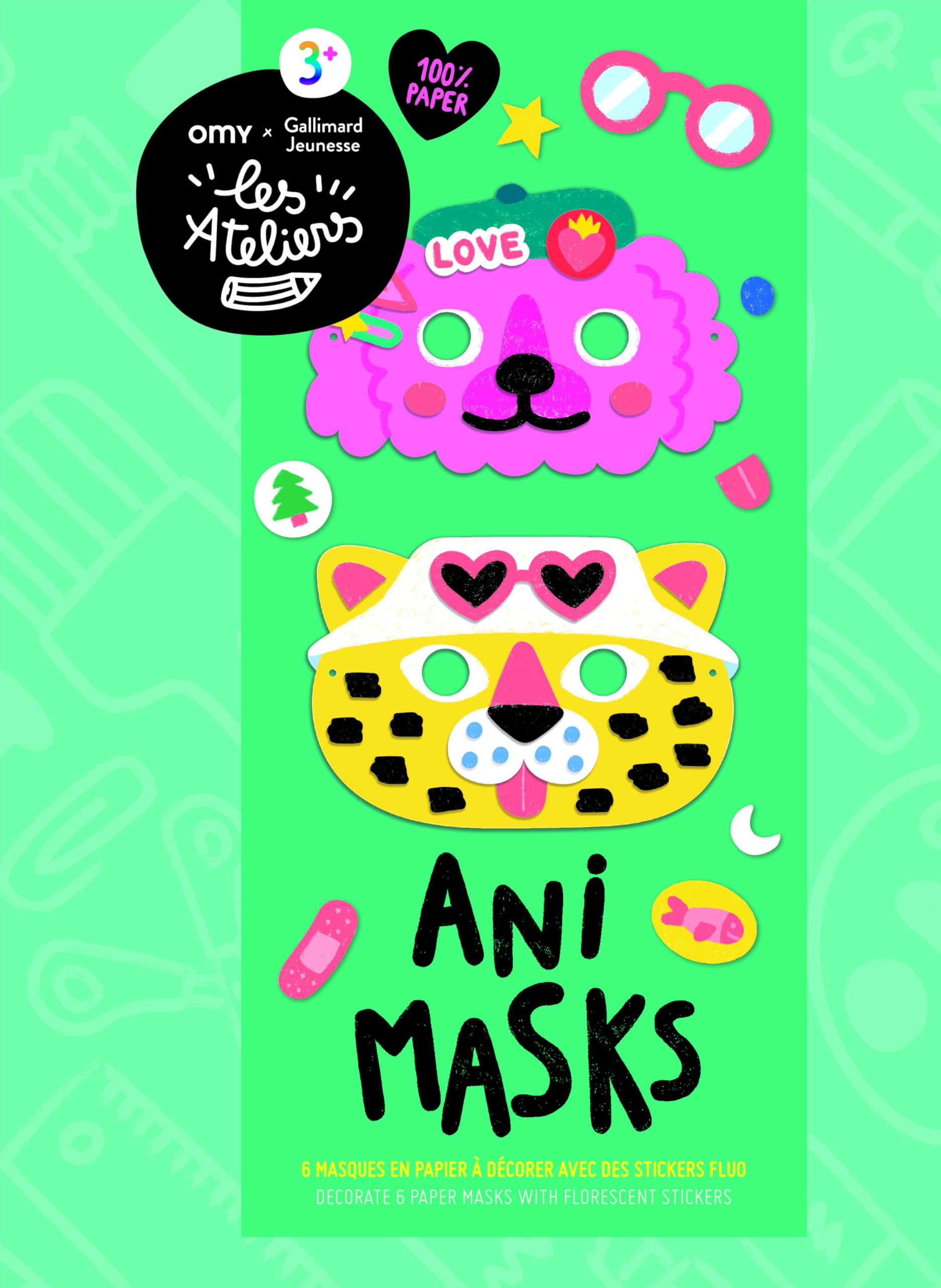 Ani masks - Gallimard x Omy