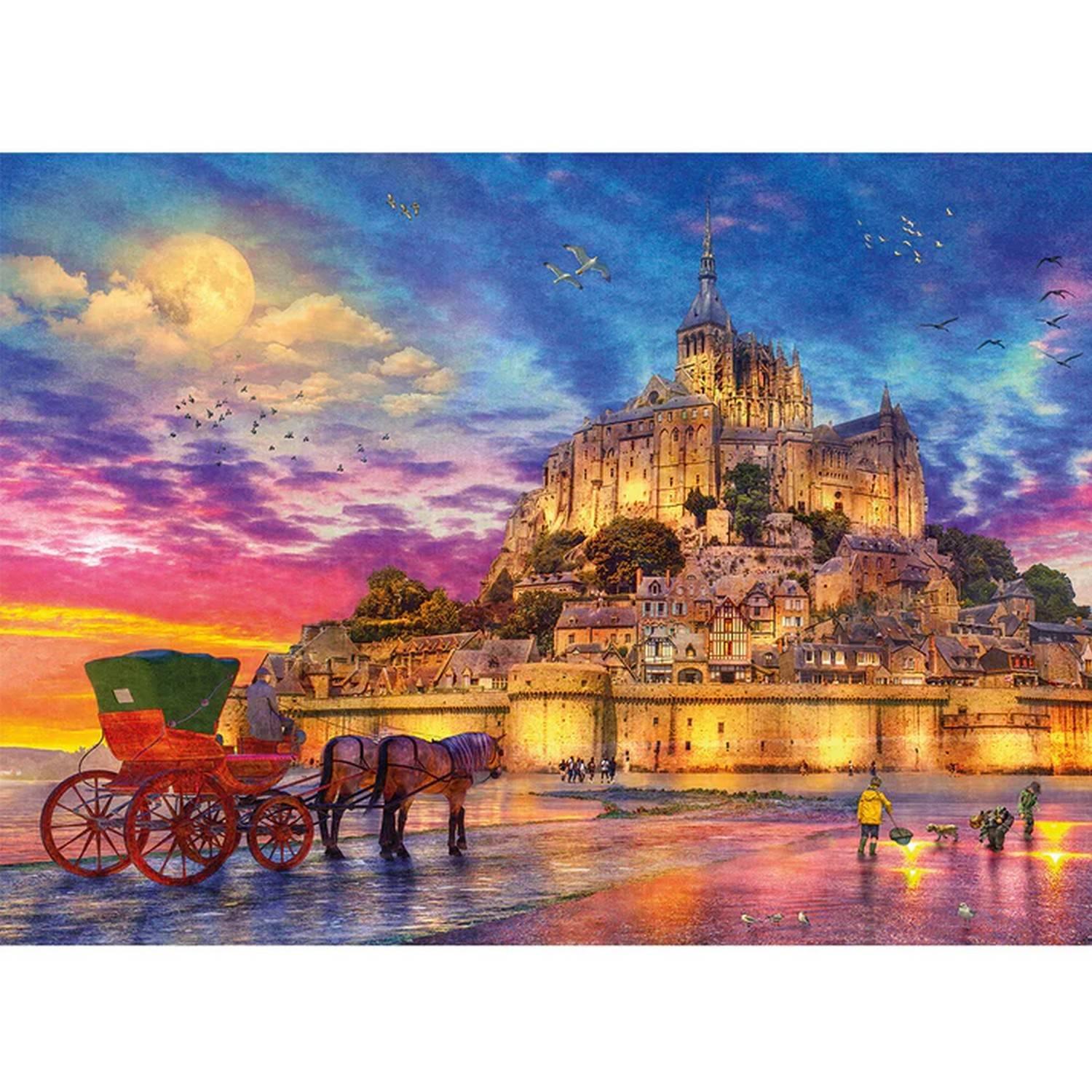Gibsons Mont Saint-michel Jeu De Puzzle 1000 Pièce(s)