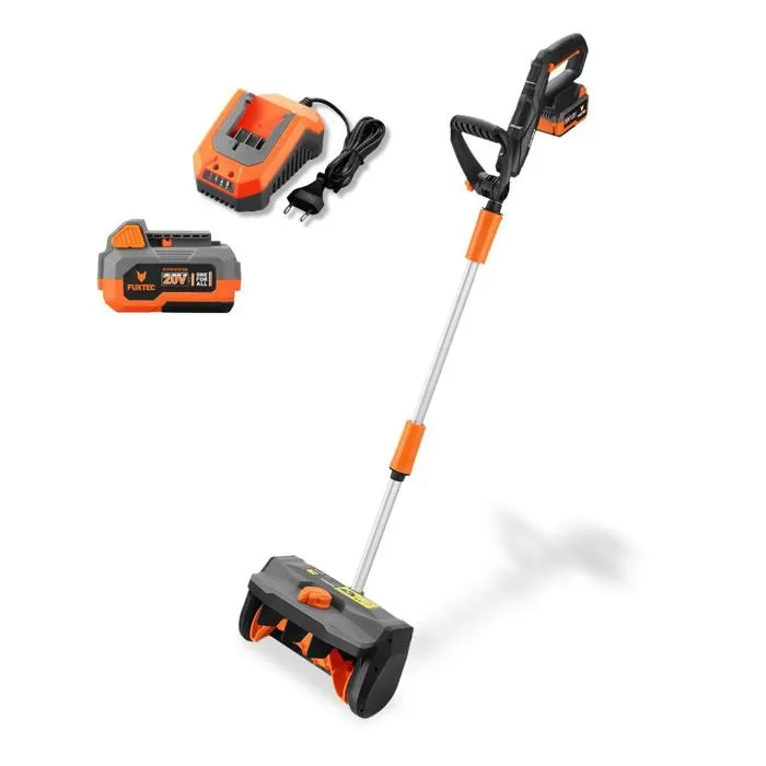 Fraise À Neige Sans Fil Fx-e1sch20set - 20v Li-ion 4ah Chargeur Rapide, 300w, Largeur 30 Cm, Compacte Et Puissante