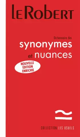 DICT SYNONYMES ET NUANCES POCH - COLLECTIF