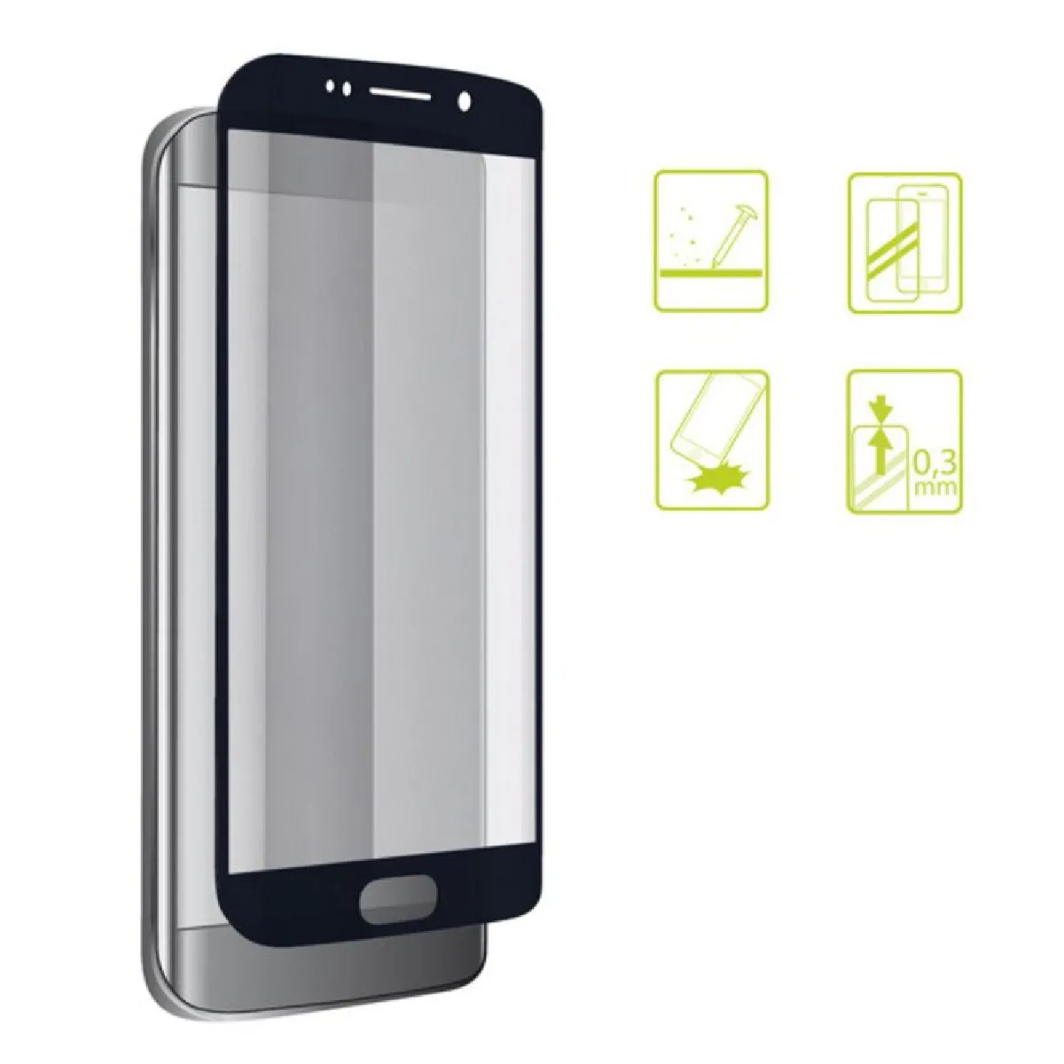 Film Protecteur En Verre Trempé Pour Téléphone Portable Lg G7 Extreme 2.5d