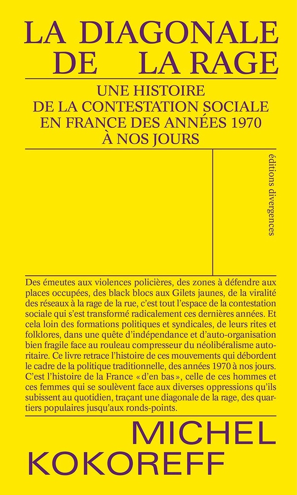 La diagonale de la rage: une histoire de la contestation sociale en France, de 1968 à nos jours