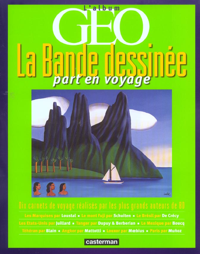 Geo - la bande dessinee part en voyage